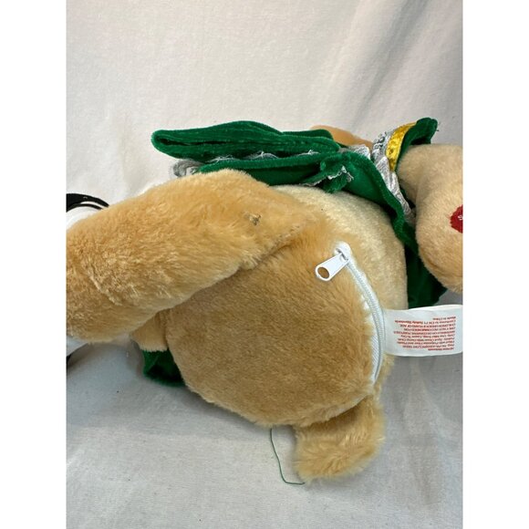 PBC International Irish Bear Plush Wearing Green Dress & Hat FLAWS - Picture 6 of 7